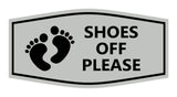 Signs ByLITA Fancy Shoes Off Please Remove Sign