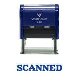 Simple SCANNED Office Self-Inking Office Rubber Stamp