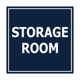 Signs ByLITA Square Storage Room Sign