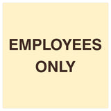 Square Employees Only Wall / Door Sign