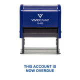 THIS ACCOUNT IS NOW OVERDUE Self Inking Rubber Stamp