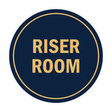 Signs ByLITA Circle Riser Room Sign
