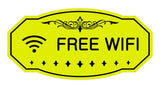 Victorian Free Wifi Sign