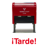 Tarde Spanish Teacher Self Inking Rubber Stamp