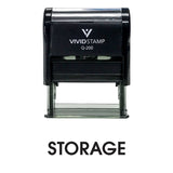 Storage Self Inking Rubber Stamp