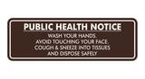 Signs ByLITA Standard Public Health Notice Wash Your Hands Sign