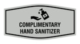 Fancy Complimentary Hand Sanitizer Sign