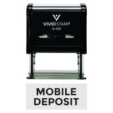 MOBILE DEPOSIT Self-Inking Office Rubber Stamp