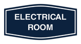 Fancy Electrical Room Sign