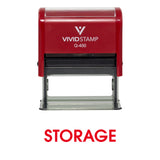Storage Self Inking Rubber Stamp