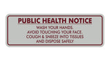 Signs ByLITA Standard Public Health Notice Wash Your Hands Sign