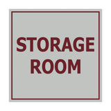 Signs ByLITA Square Storage Room Sign