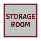 Signs ByLITA Square Storage Room Sign