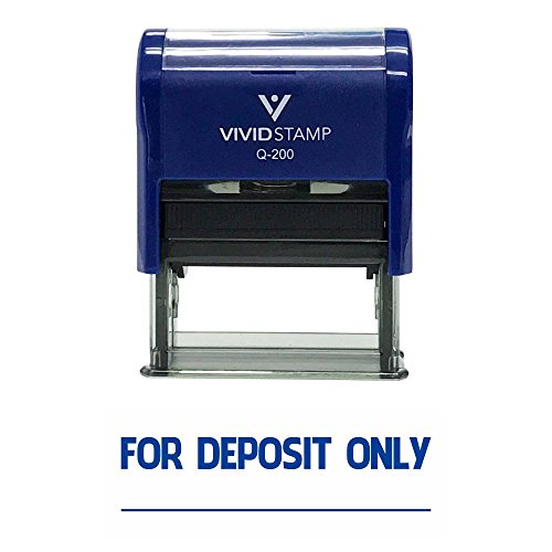 For Deposit Only Self-Inking Office Rubber Stamp