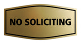 Signs ByLITA Fancy No Soliciting Sign