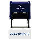 Received By Self-Inking Office Rubber Stamp