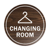 Signs ByLITA Circle Changing Room Sign