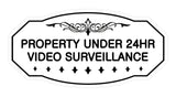 Victorian Property Under Surveillance Sign