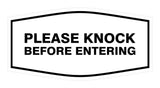 Signs ByLITA Fancy Please Knock Before Entering Sign