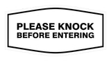 Signs ByLITA Fancy Please Knock Before Entering Sign