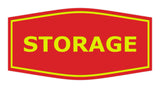 Fancy Storage Sign