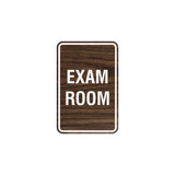 Portrait Round Exam Room Sign