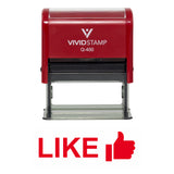 LIKE (Thumbs Up) Self Inking Rubber Stamp