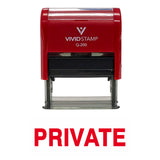 Private Self Inking Rubber Stamp