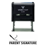 Parent Signature Teacher Self Inking Rubber Stamp