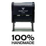 100% Handmade Self Inking Rubber Stamp