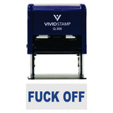 FUCK OFF Self-Inking Office Rubber Stamp