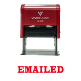 Emailed Office Self-Inking Office Rubber Stamp