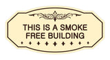 Victorian This Is A Smoke Free Building Sign