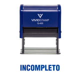 Incompleto Spanish Teacher Self Inking Rubber Stamp