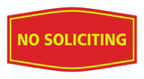 Signs ByLITA Fancy No Soliciting Sign