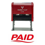 Fancy Paid Self Inking Rubber Stamp