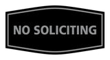 Signs ByLITA Fancy No Soliciting Sign