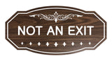 Victorian Not An Exit Sign