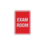 Portrait Round Exam Room Sign