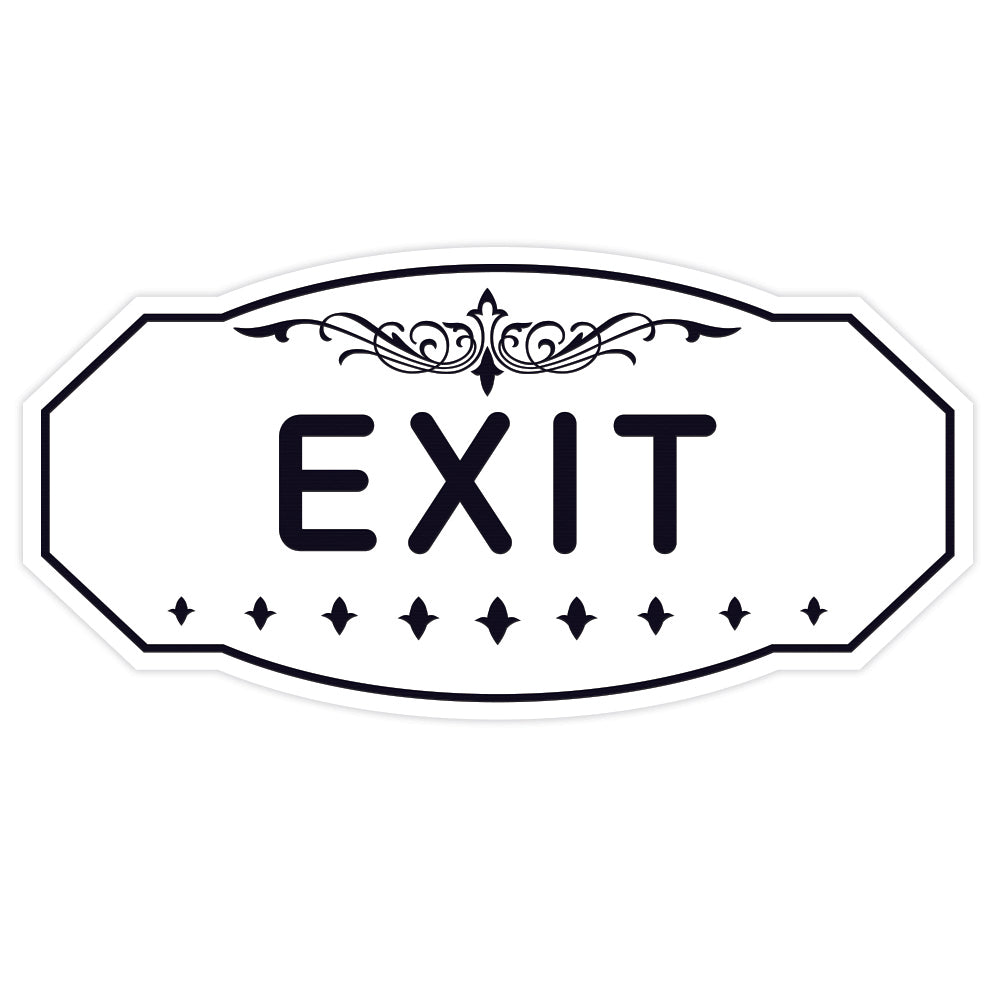 Exit Victorian Sign