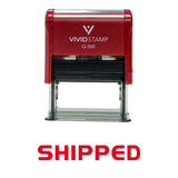Shipped Self Inking Rubber Stamp