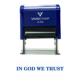 In God We Trust Self Inking Rubber Stamp