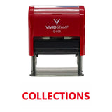 Collections Self Inking Rubber Stamp