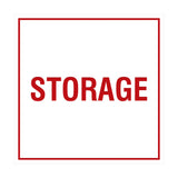 Signs ByLITA Square storage Sign