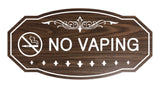 Victorian No Vaping Sign