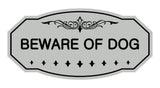 Victorian Beware Of Dog Sign