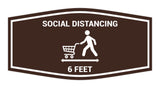 Fancy Social Distancing Sign