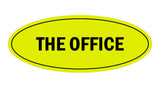 Signs ByLITA Oval The Office Sign