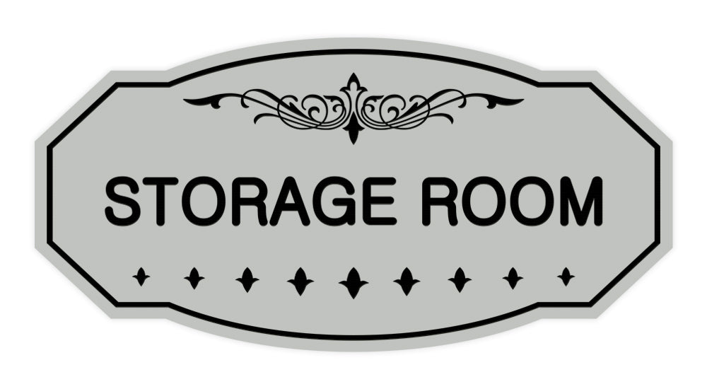 Storage Lady Signage Victorian Storage Room Sign – Pacific Sign and Stamp