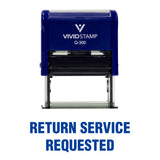 Return Service Requested Self Inking Rubber Stamp